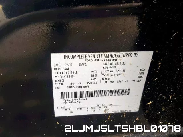 2LJMJ5LT5HBL01078 фото 2
