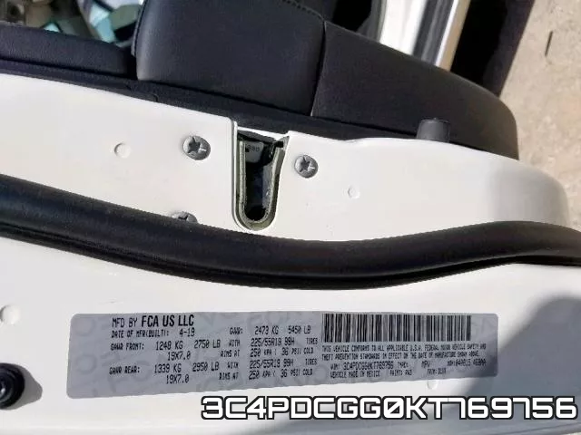 3C4PDCGG0KT769756 фото 2