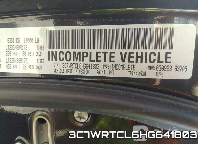 3C7WRTCL6HG641803 фото 10