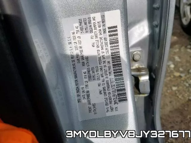 3MYDLBYV8JY327677 фото 2