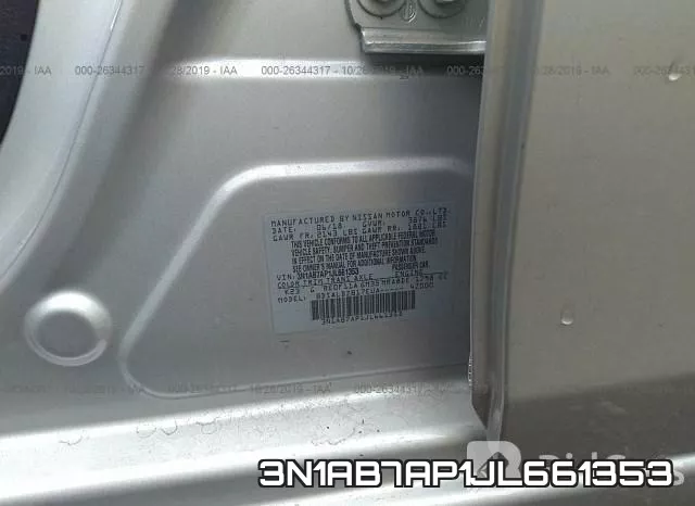 3N1AB7AP1JL661353 фото 10