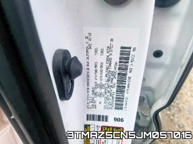 3TMAZ5CN5JM057016 фото 2