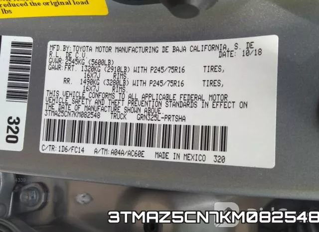 3TMAZ5CN7KM082548 фото 10