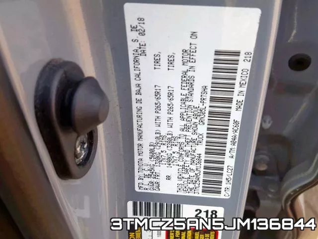 3TMCZ5AN5JM136844 фото 2