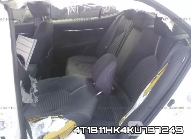 4T1B11HK4KU737243 фото 9