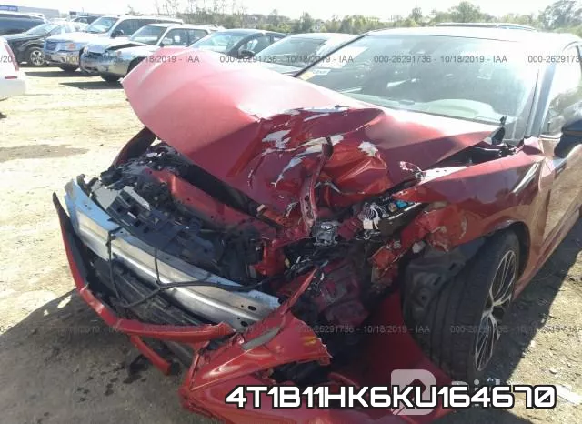 4T1B11HK6KU164670 фото 7