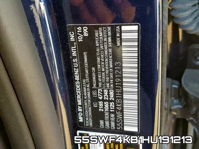 55SWF4KB1HU191213 фото 2