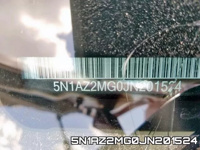 5N1AZ2MG0JN201524 фото 2