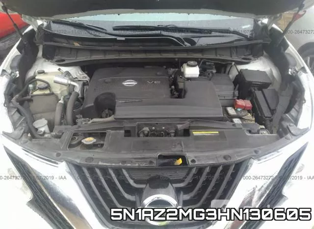 5N1AZ2MG3HN130605 фото 2