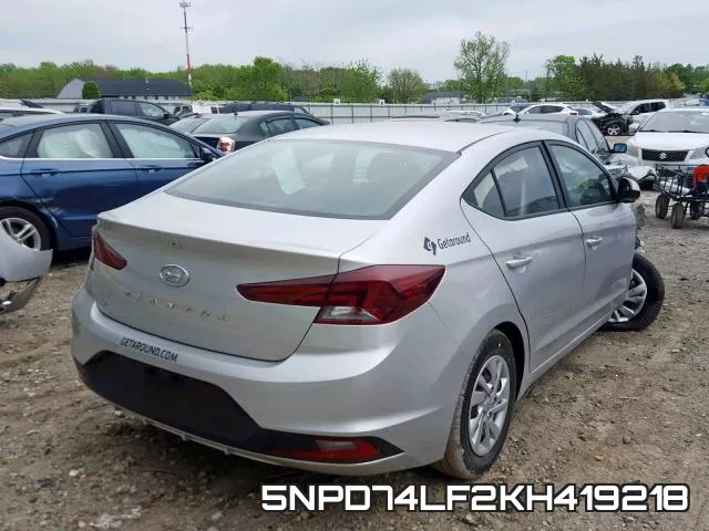 5NPD74LF2KH419218 фото 4