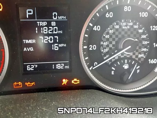 5NPD74LF2KH419218 фото 8