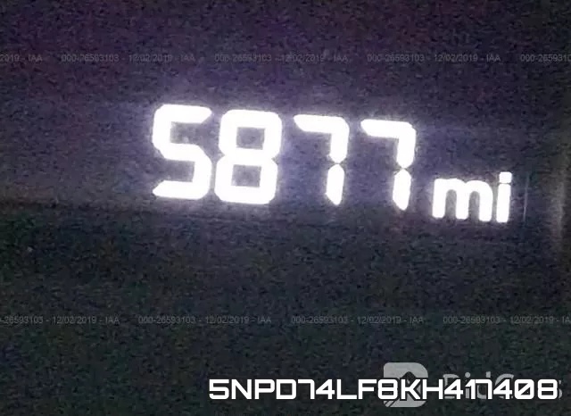 5NPD74LF8KH417408 фото 7