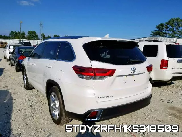 5TDYZRFH1KS318509 фото 4