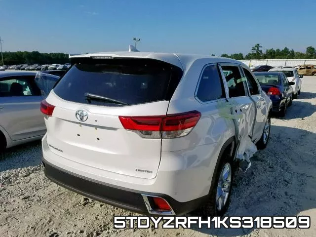 5TDYZRFH1KS318509 фото 5