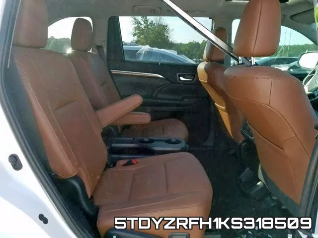 5TDYZRFH1KS318509 фото 7