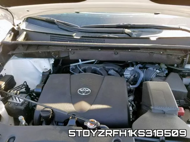 5TDYZRFH1KS318509 фото 8