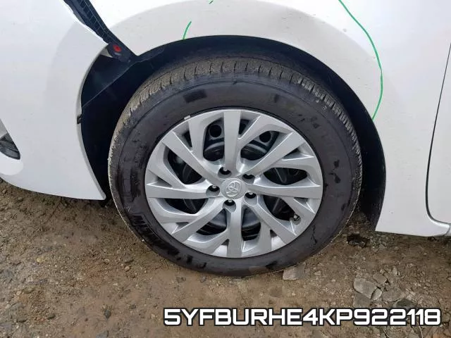 5YFBURHE4KP922118 фото 10