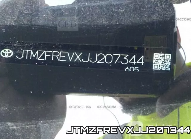 JTMZFREVXJJ207344 фото 10