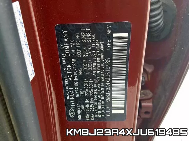KM8J23A4XJU619485 фото 2