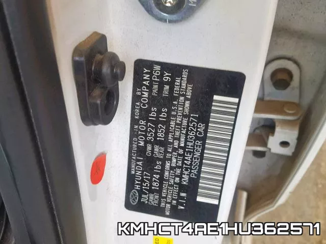 KMHCT4AE1HU362571 фото 2