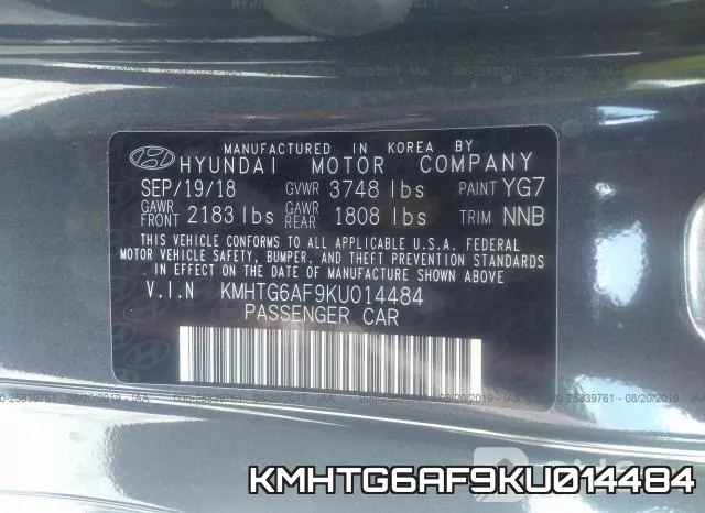 KMHTG6AF9KU014484 фото 10