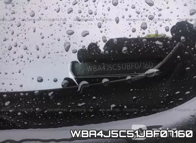 WBA4J5C51JBF07160 фото 10
