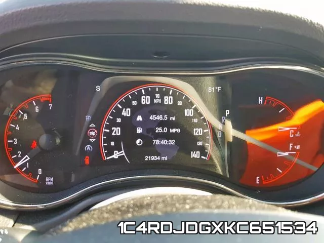 1C4RDJDGXKC651534 фото 9