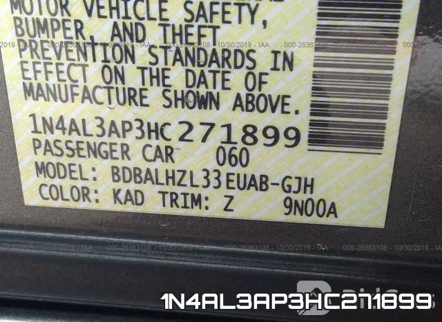 1N4AL3AP3HC271899 фото 10