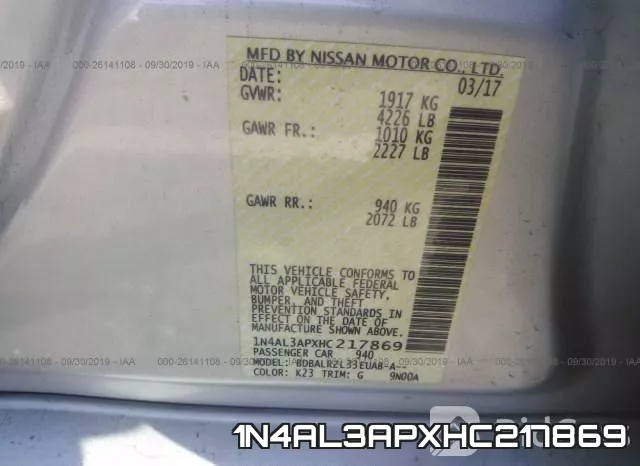 1N4AL3APXHC217869 фото 10