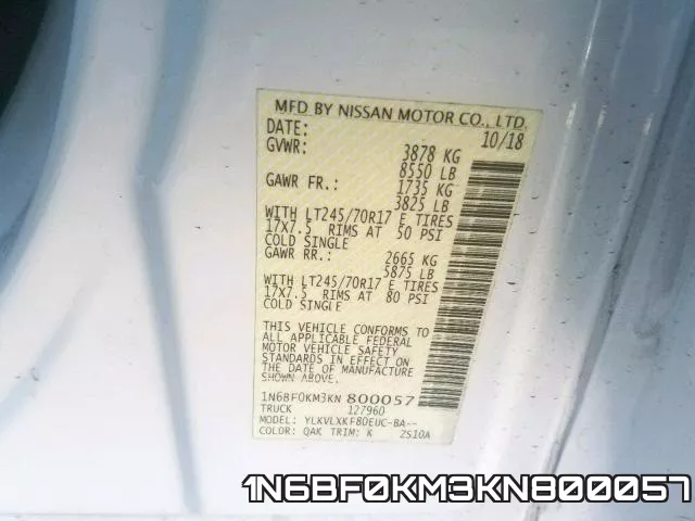 1N6BF0KM3KN800057 фото 2
