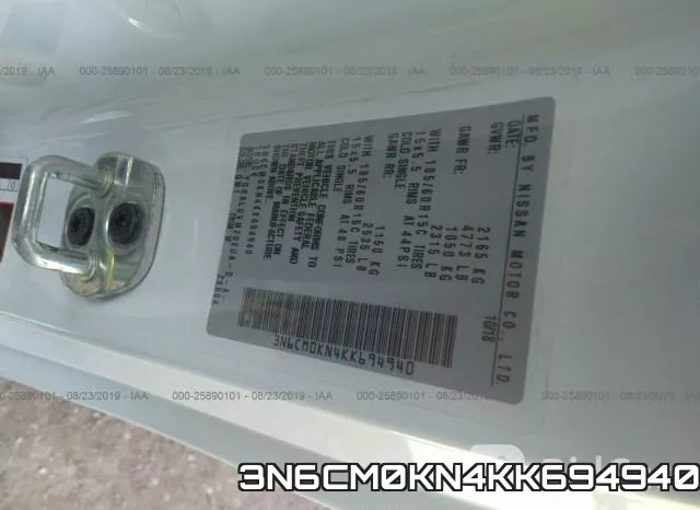 3N6CM0KN4KK694940 фото 10