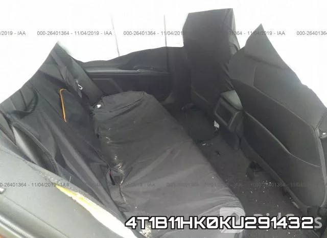 4T1B11HK0KU291432 фото 8