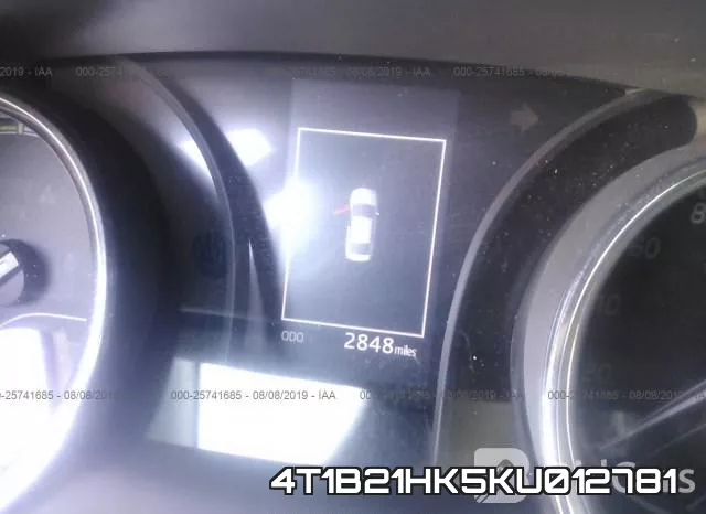 4T1B21HK5KU012781 фото 6