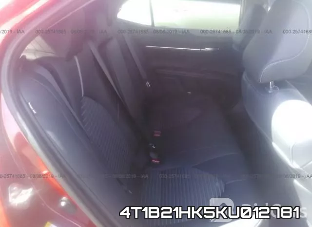 4T1B21HK5KU012781 фото 7