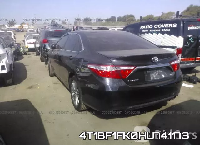 4T1BF1FK0HU741173 фото 4