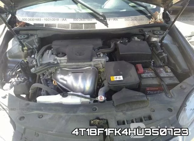 4T1BF1FK4HU350723 фото 2