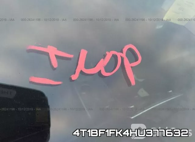 4T1BF1FK4HU377632 фото 8