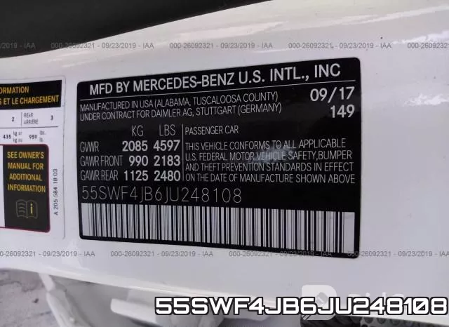 55SWF4JB6JU248108 фото 10