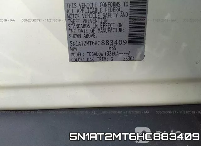 5N1AT2MT6HC883409 фото 10