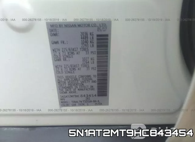 5N1AT2MT9HC843454 фото 10
