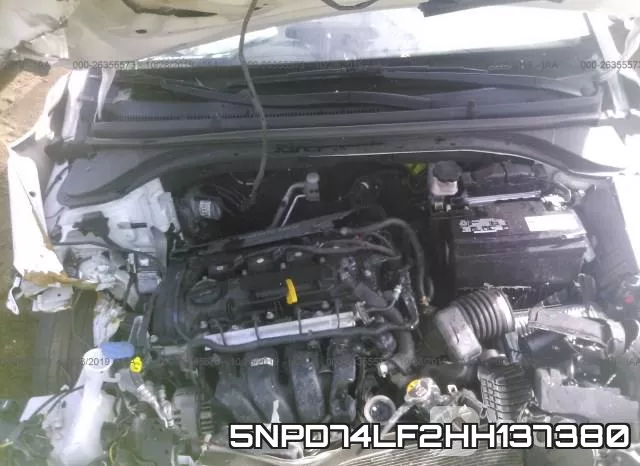 5NPD74LF2HH137380 фото 2