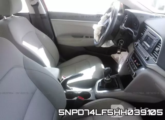 5NPD74LF5HH039105 фото 5