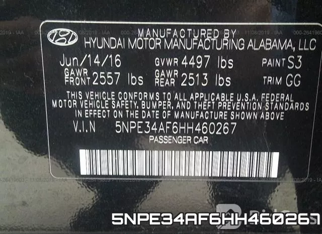5NPE34AF6HH460267 фото 10