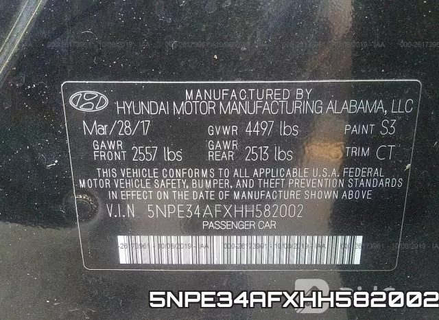 5NPE34AFXHH582002 фото 10