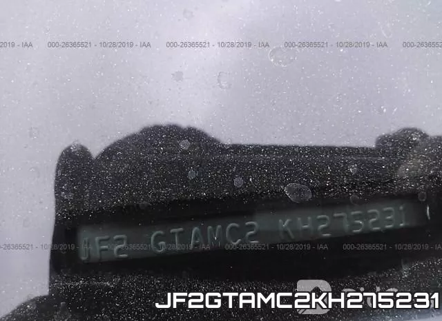JF2GTAMC2KH275231 фото 9