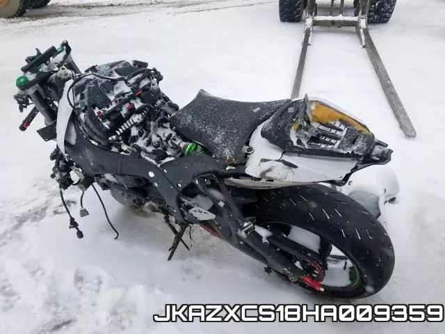 JKAZXCS18HA009359 фото 4