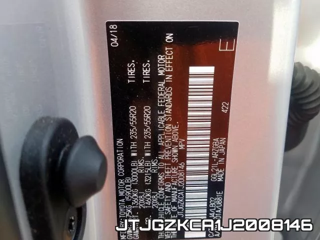 JTJGZKCA1J2008146 фото 2