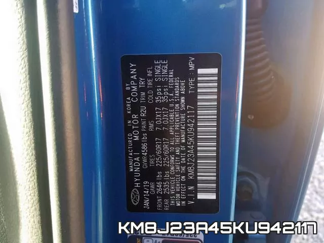KM8J23A45KU942117 фото 2
