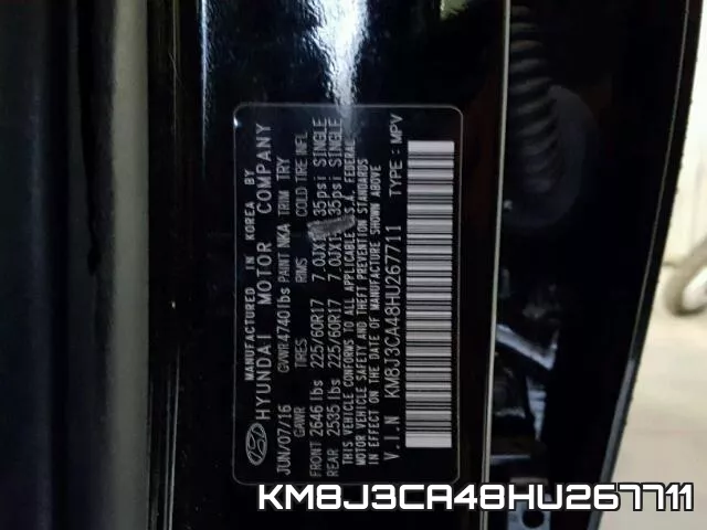 KM8J3CA48HU267711 фото 2