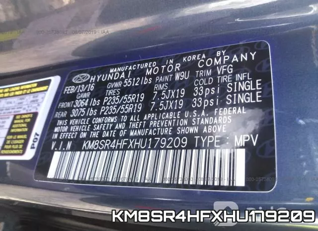 KM8SR4HFXHU179209 фото 7